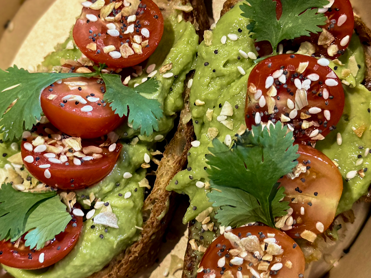 Avocado Tomato & Everything Toast
