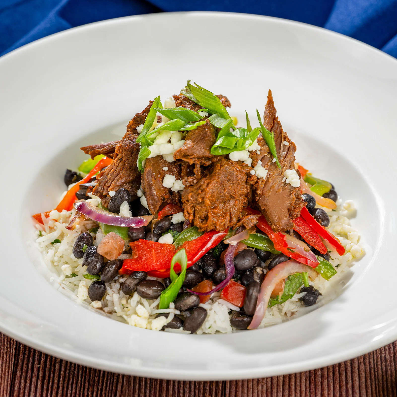 Signature Rice Bowl with Barbacoa Beef