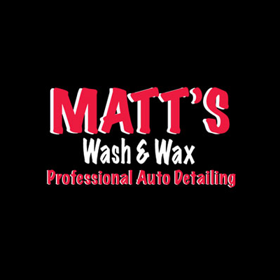 Matt's Wash &amp; Wax Logo