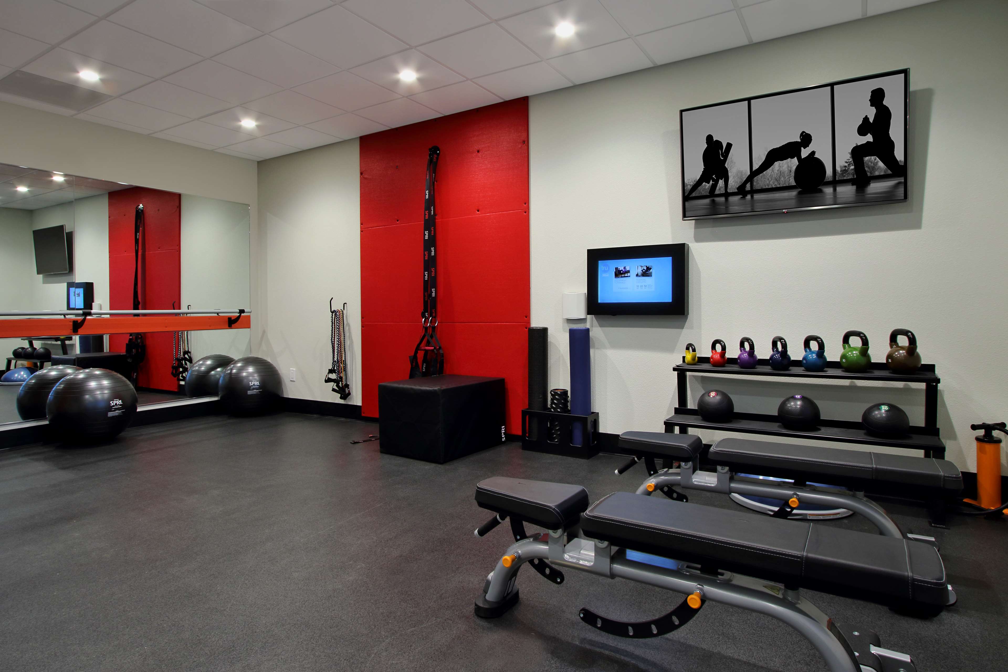 Health club  fitness center  gym