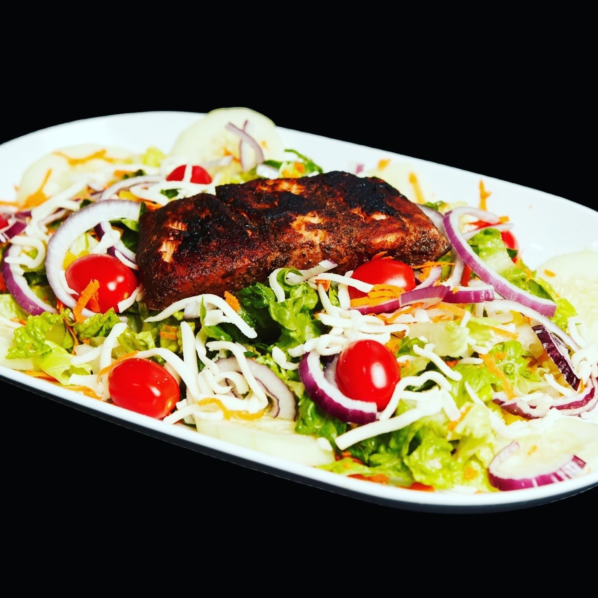 Jerk Salmon Salad