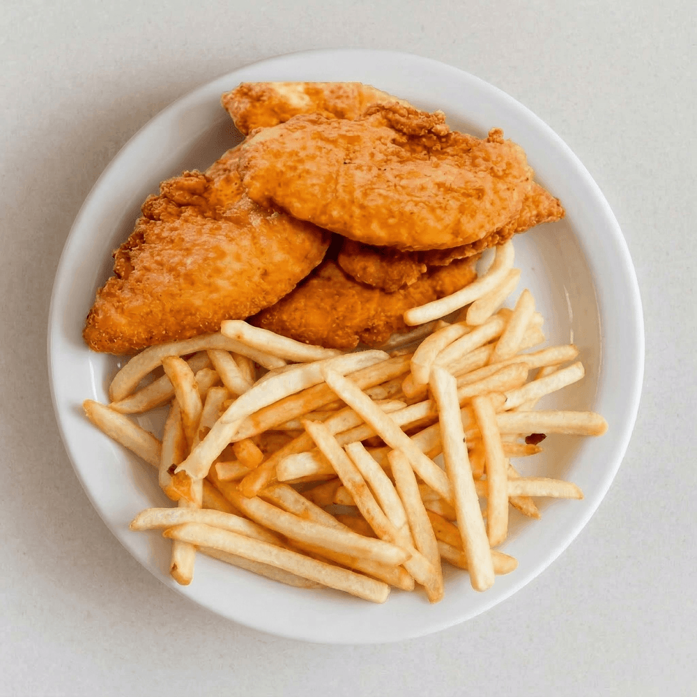 Breaded Chicken Filets Platter