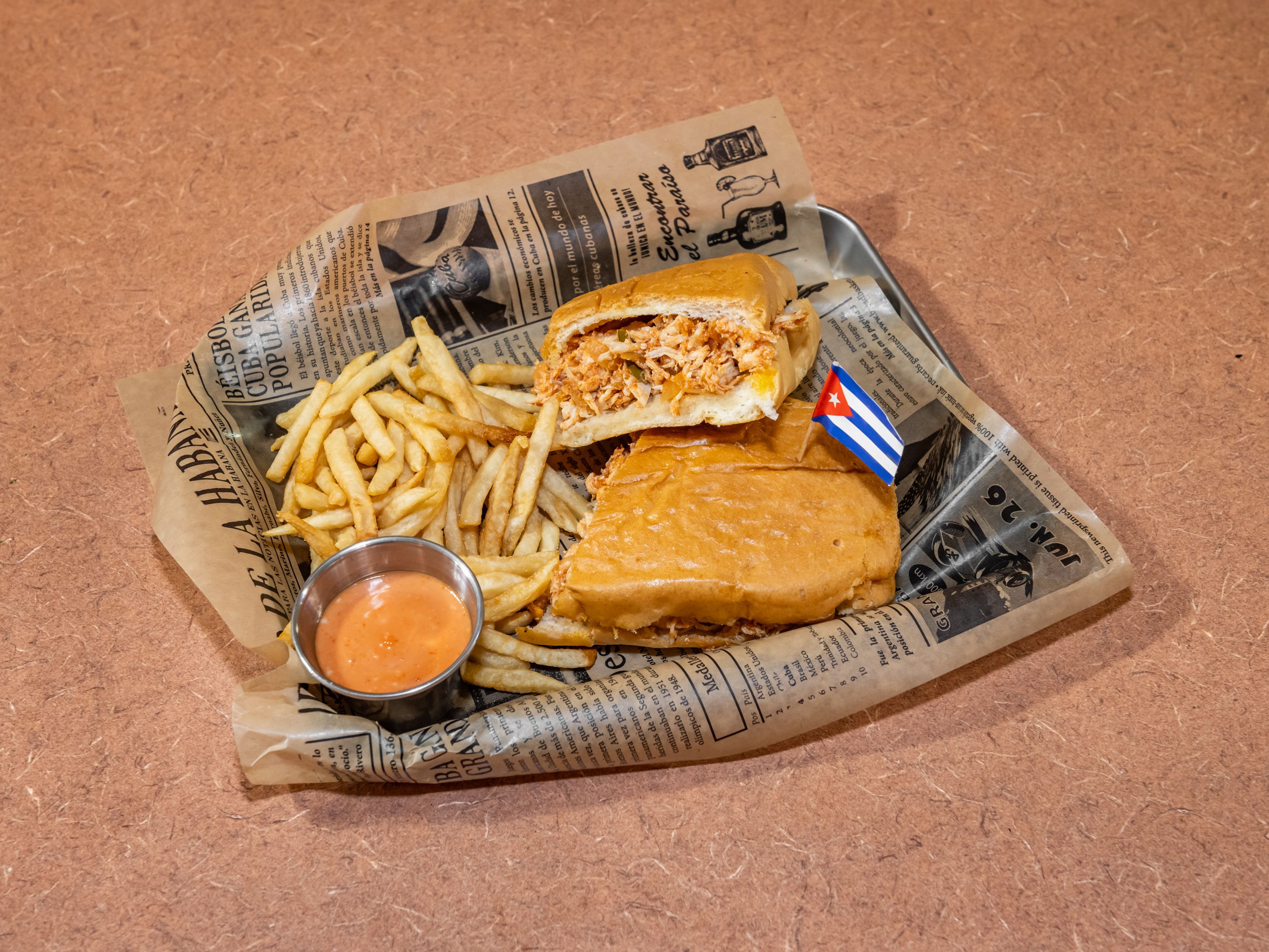 Cuban Chicken Sandwich