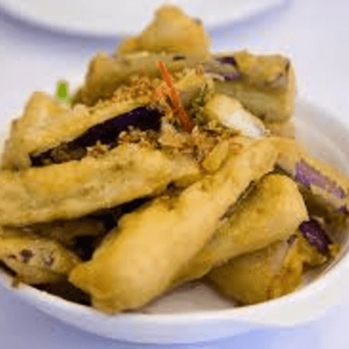 Pepper Salted Eggplant