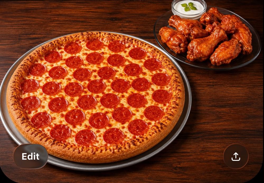 Pizza & Chicken Wings
