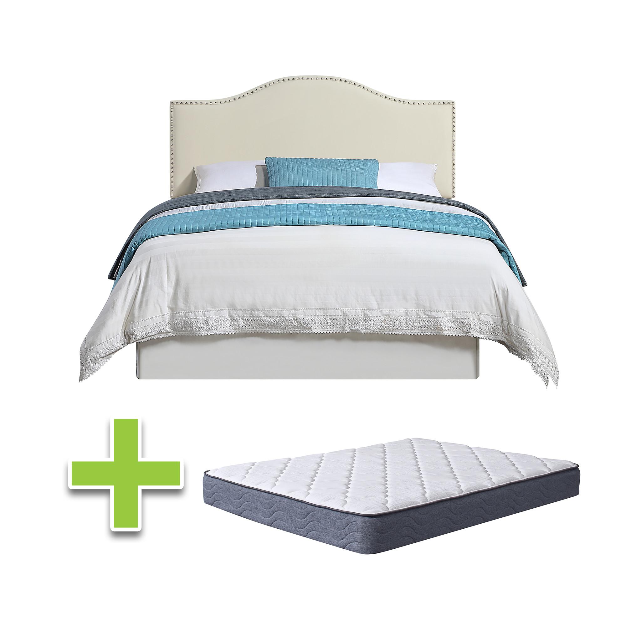 Queen Zoe Bed w/9.5" Extra Firm Mattress & 9" Foundation
