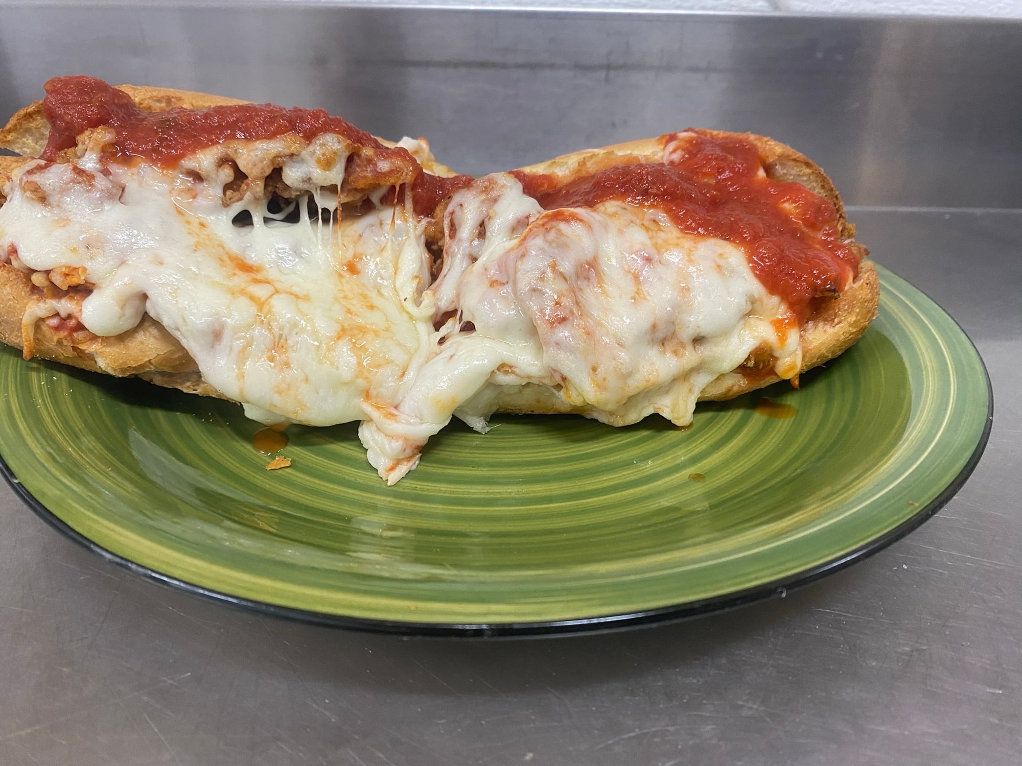 Sausage Parmigiana Hot Sub