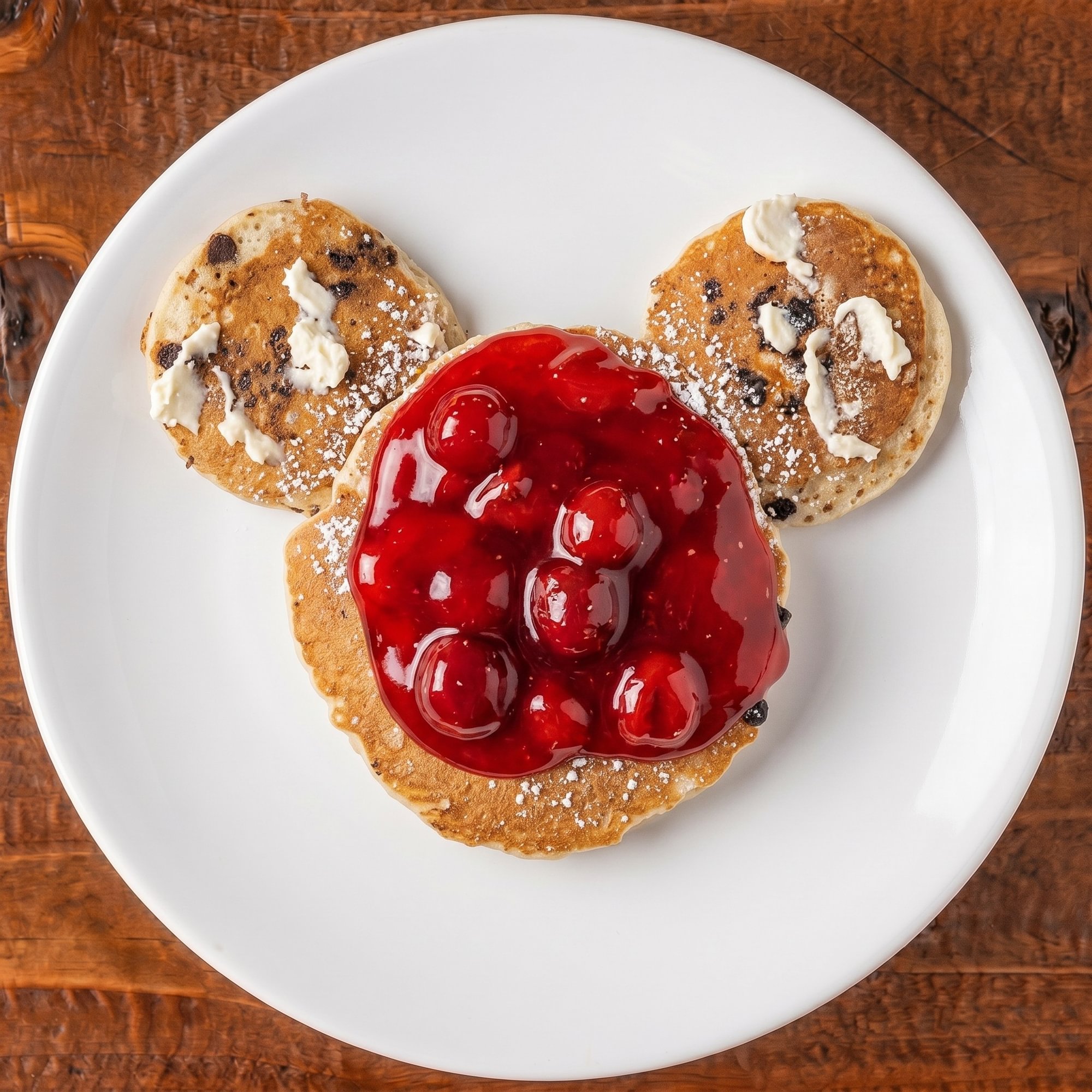Kids #3 - Mickey Mouse Chocolate Chip Pancake