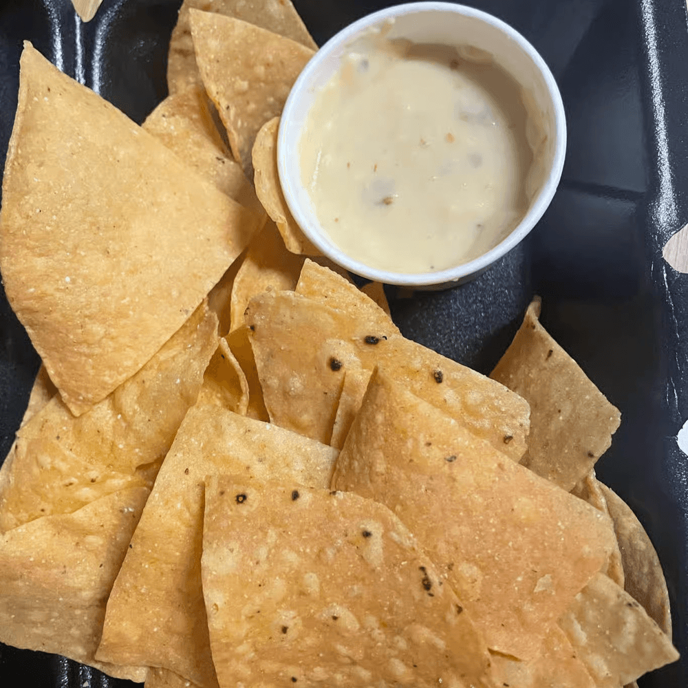 Chips with Queso