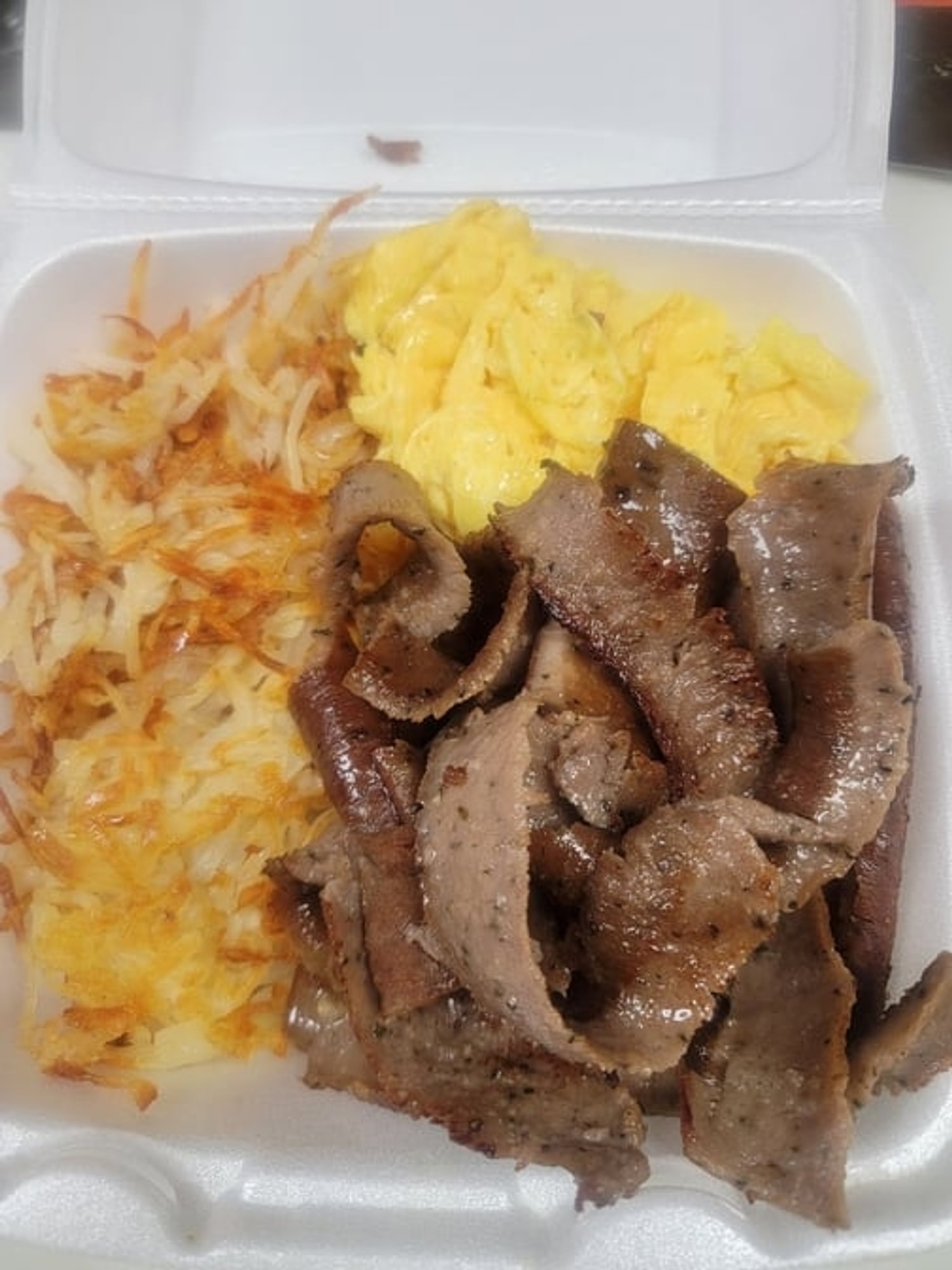 2 Eggs Any Style With Gyros