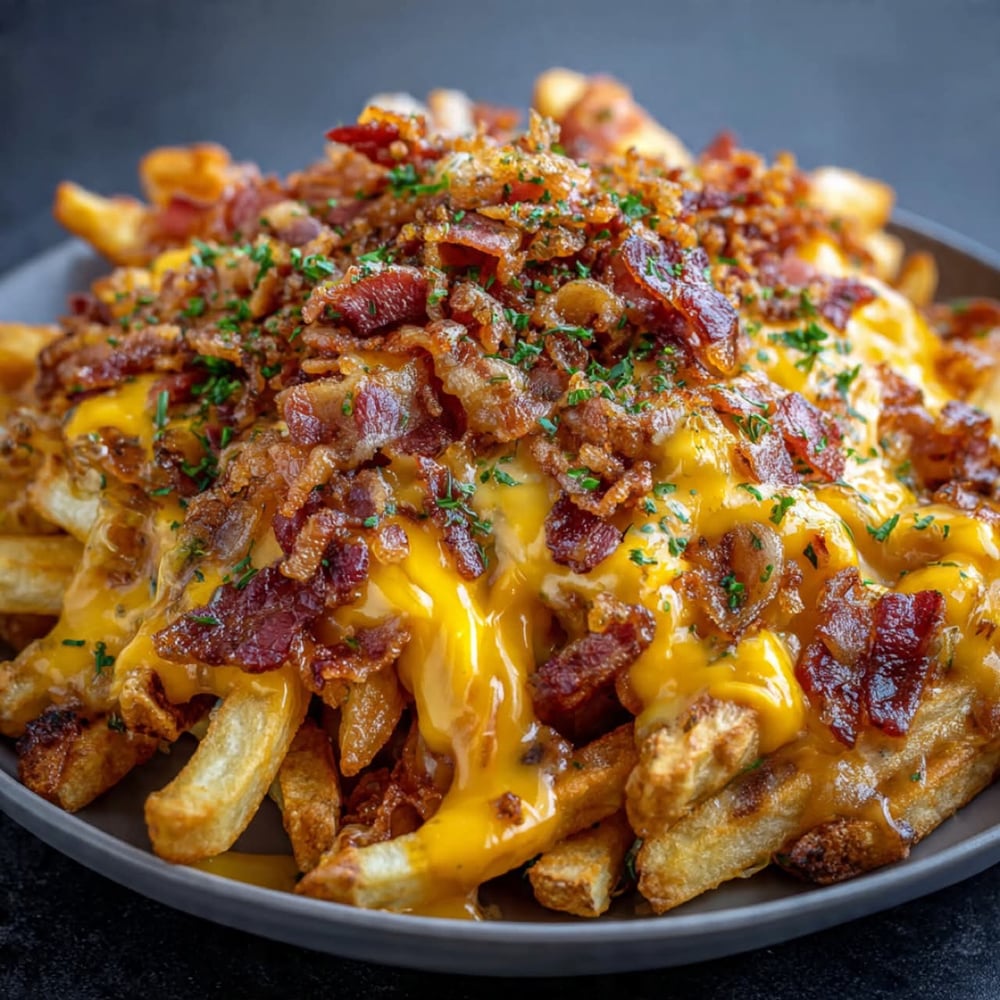 Bacon & Cheese Loaded French Fries