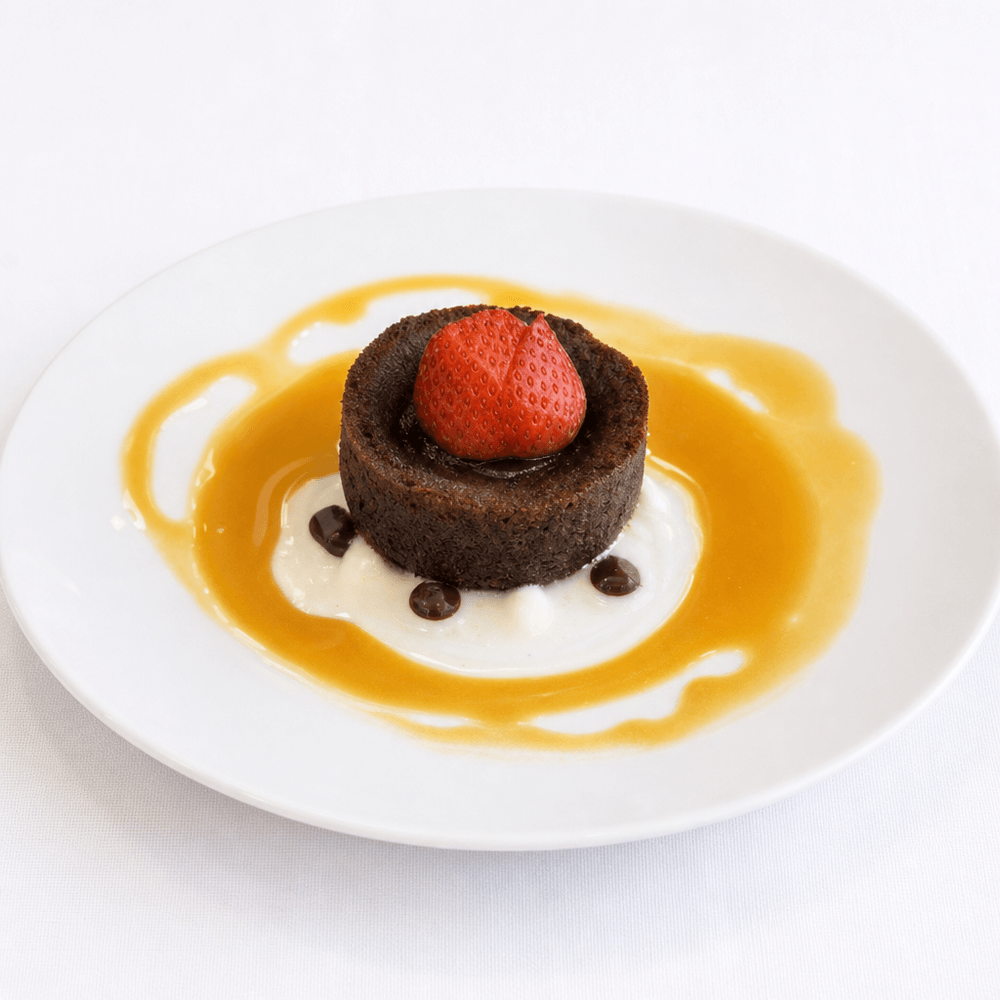 Chocolate Lava Cake No Ice Cream