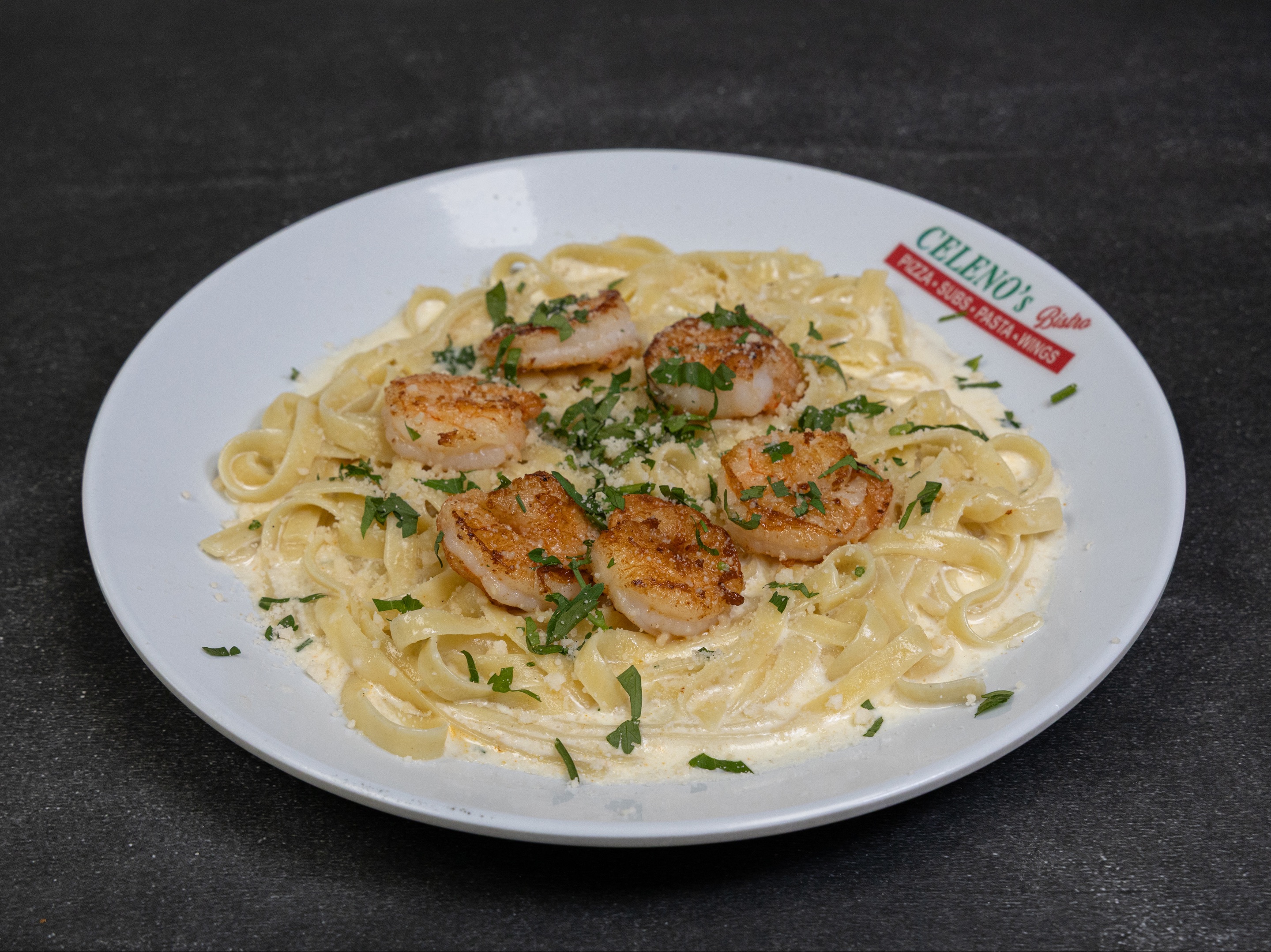 SHRIMP ALFREDO FETTUCCINE