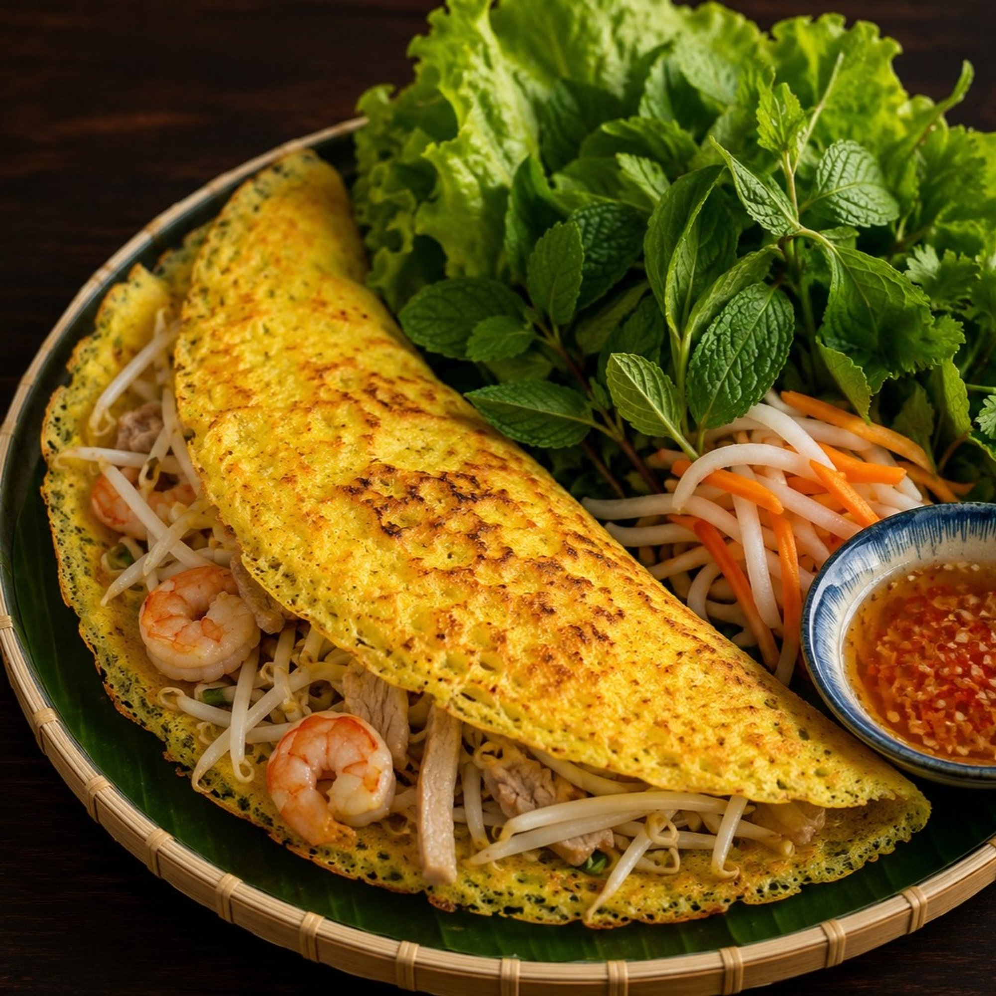 Vietnamese Crêpe (Bánh Xèo)