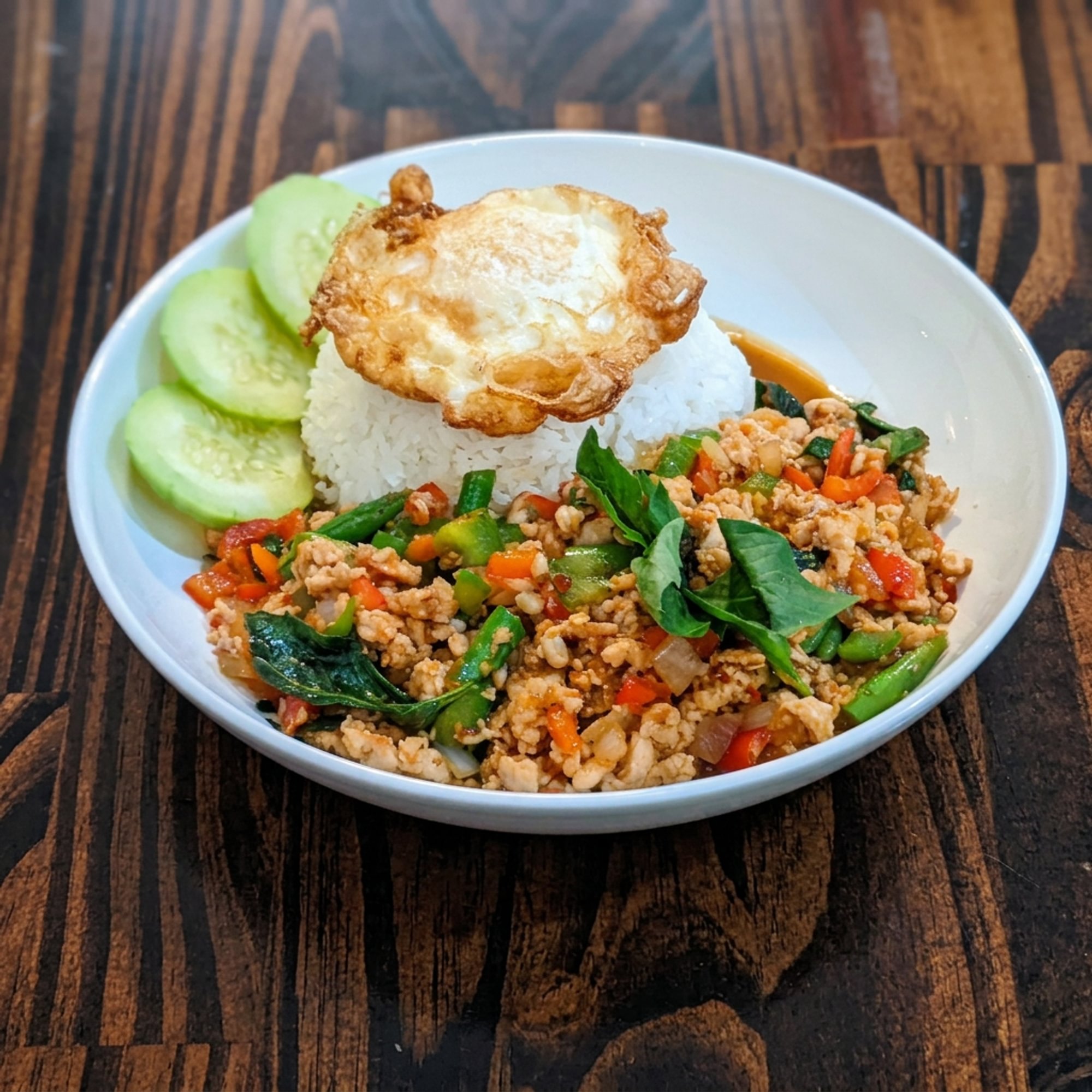 Pad Gra Prao Kai Dao