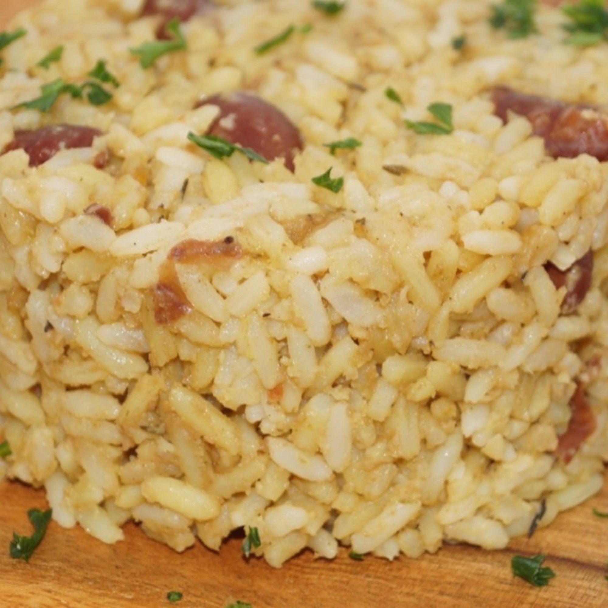 Coconut Rice And Peas