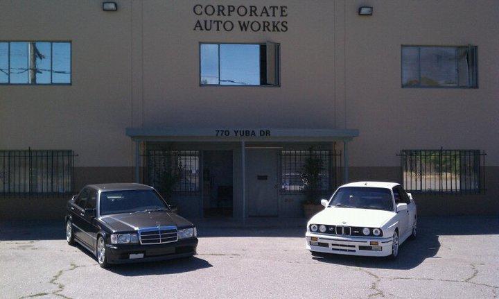 Corporate Auto Works Logo