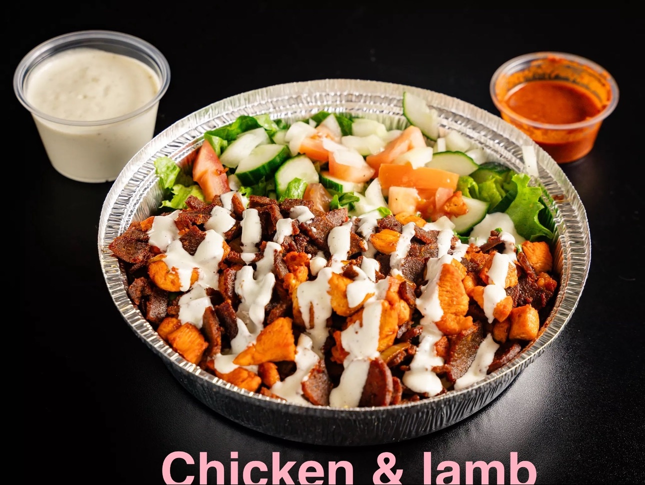 Chicken & Lamb Over Rice Kids