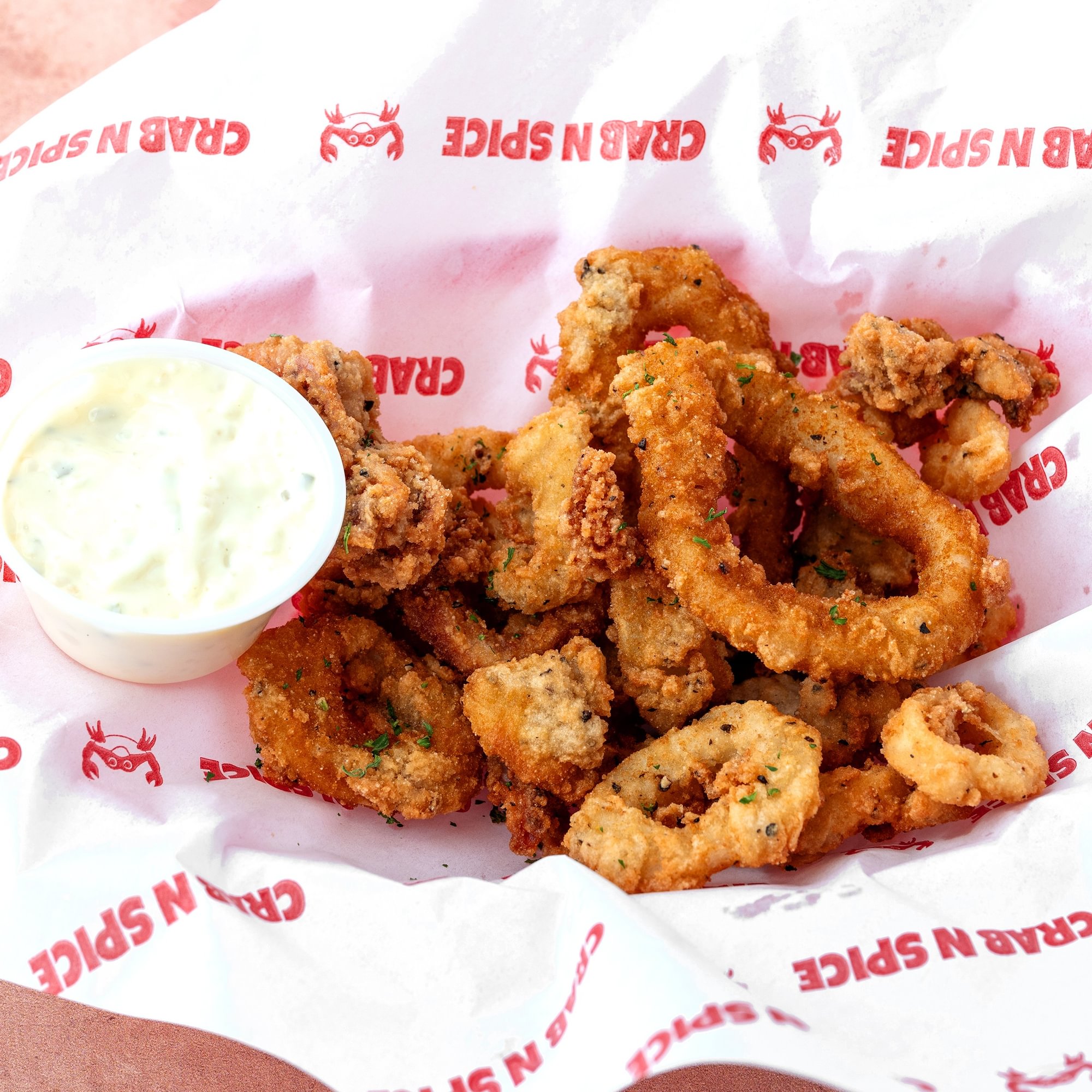 Fried Calamari w/FF Basket