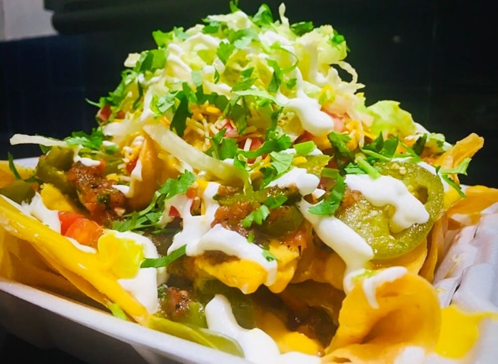 Cheese & Beans Nachos Grande