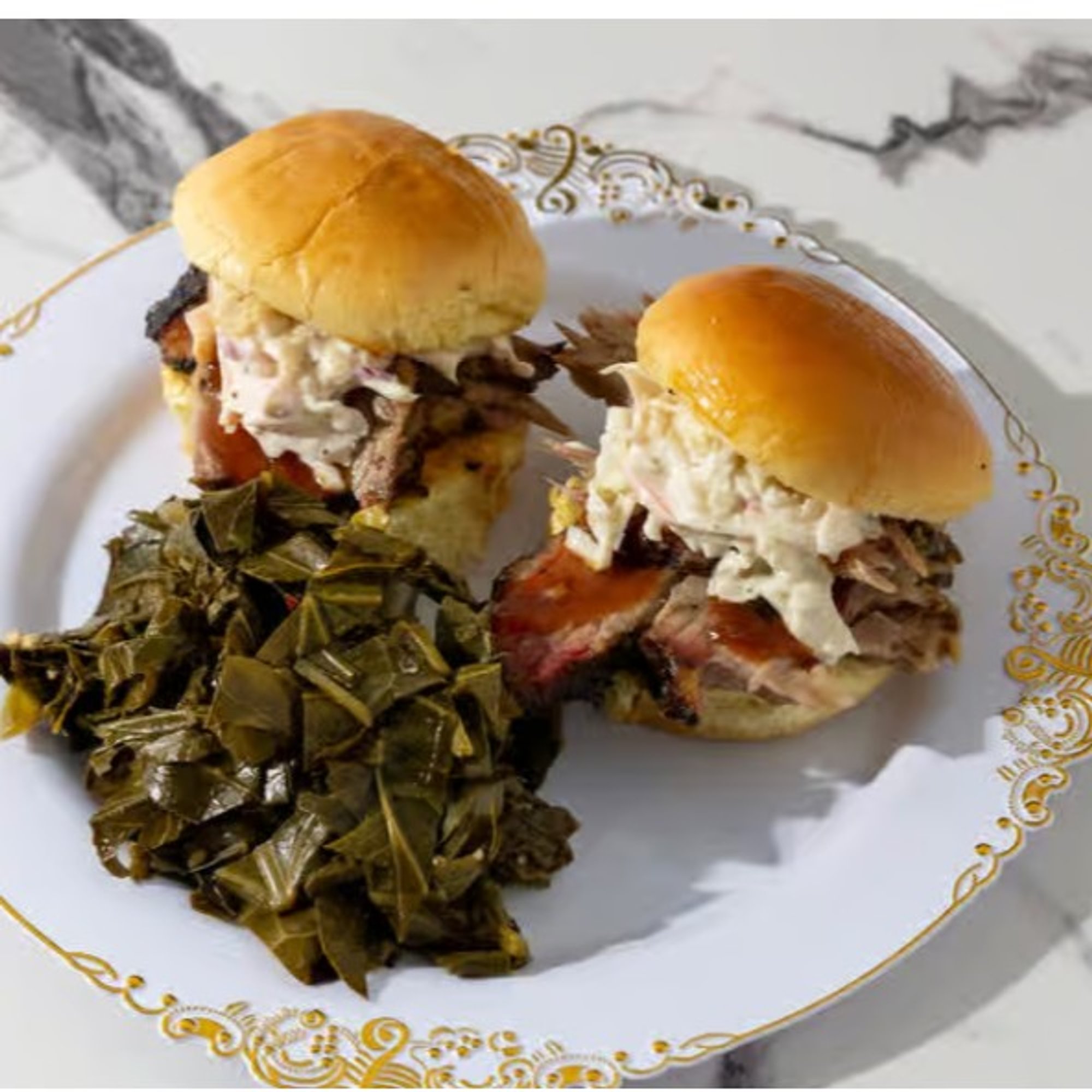2 Brisket Sliders with Small Side