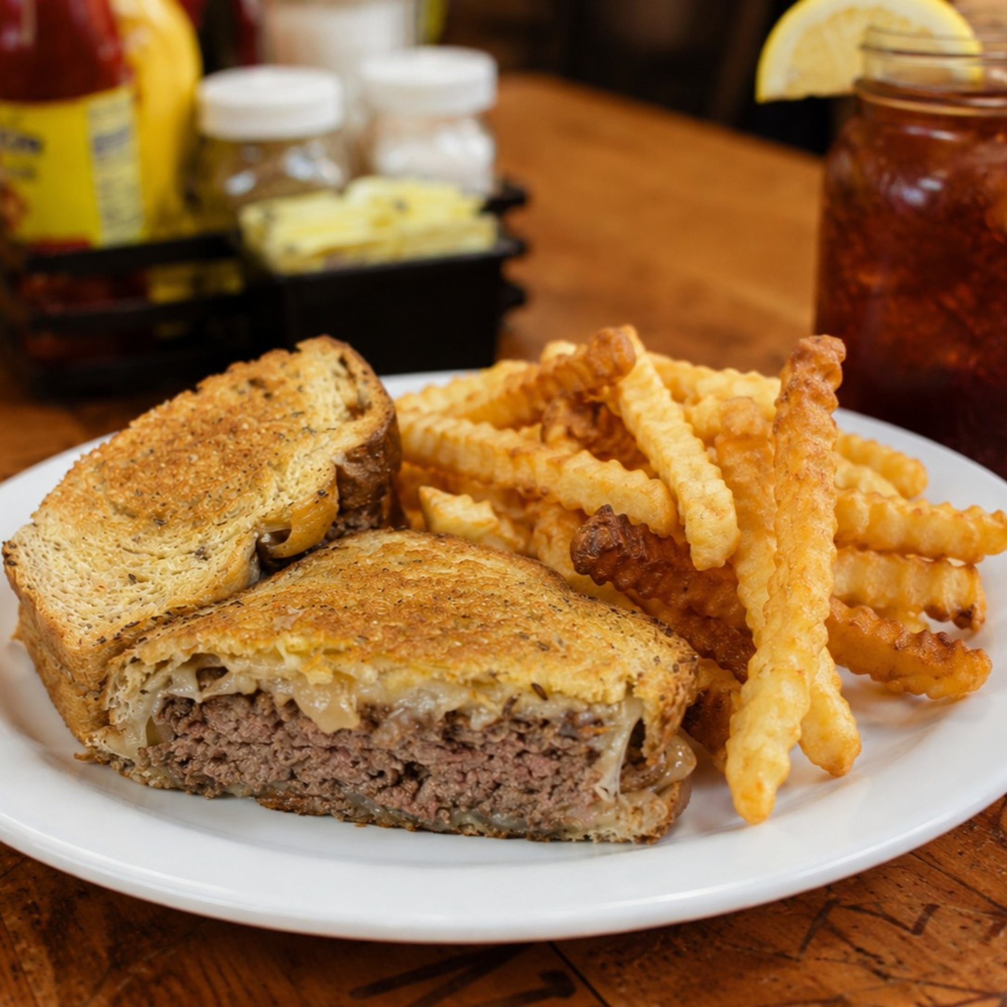 Pearl's Patty Melt Burger