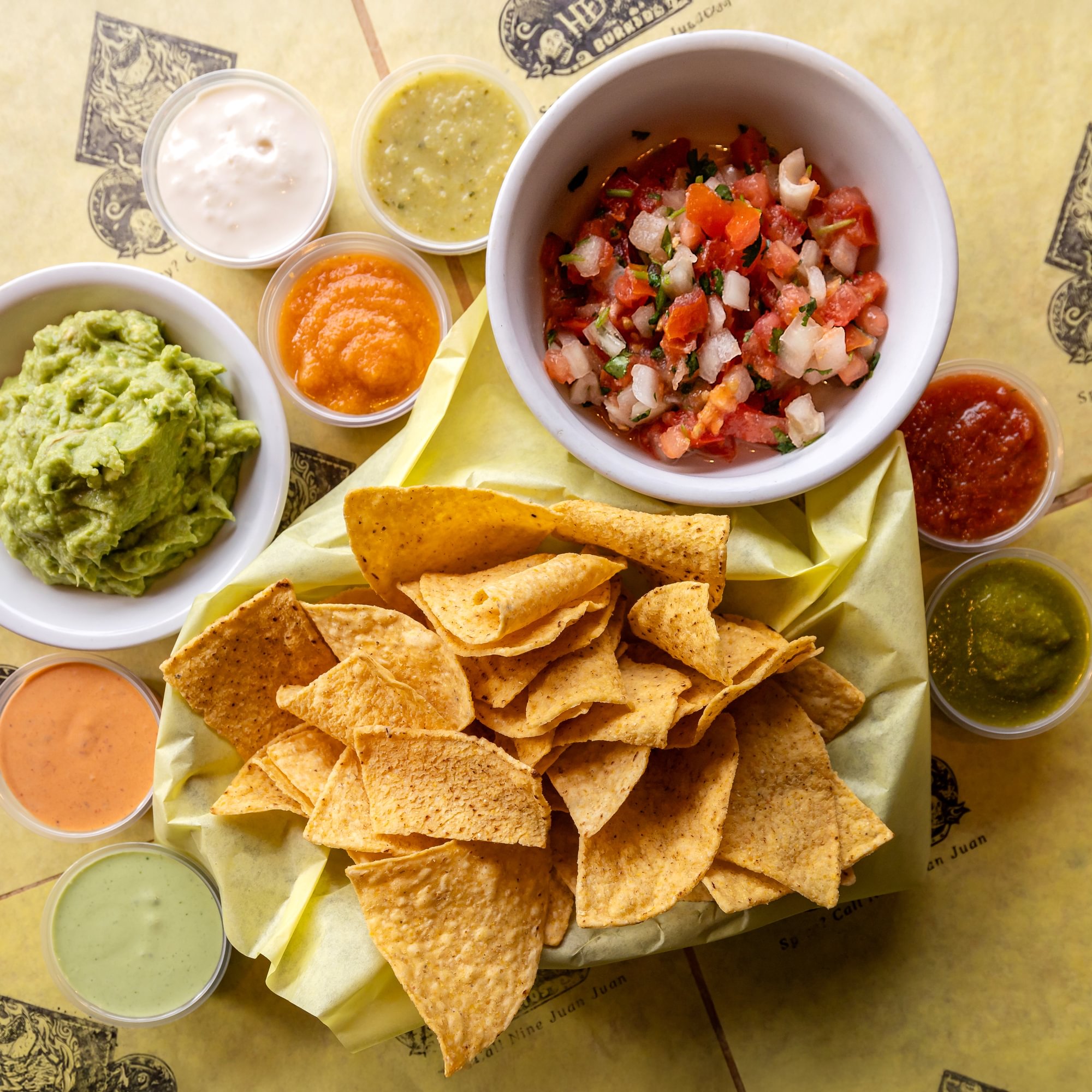 Chips, Salsa, and 4oz Guacamole