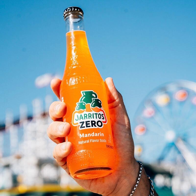 Jarritos Zero Mandarin Soda 12.5oz