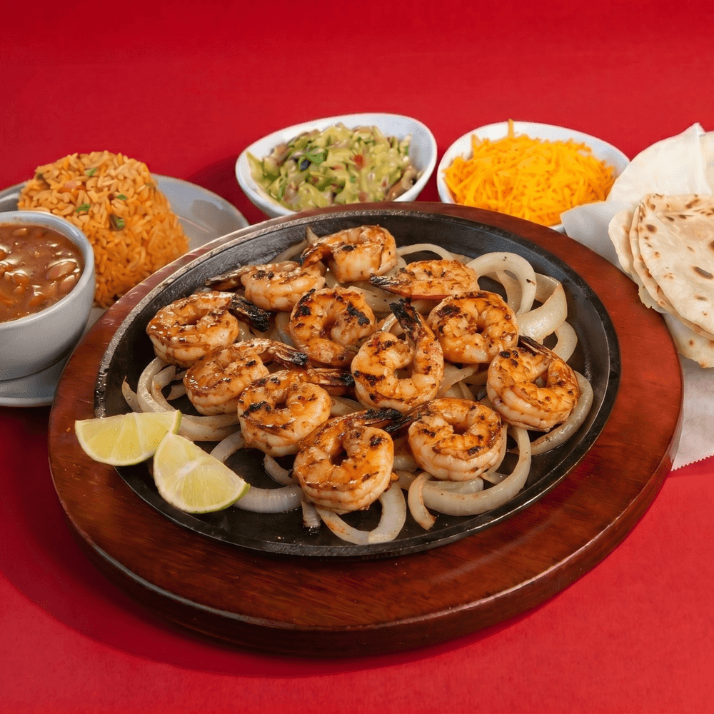 Shrimp Fajitas for 2