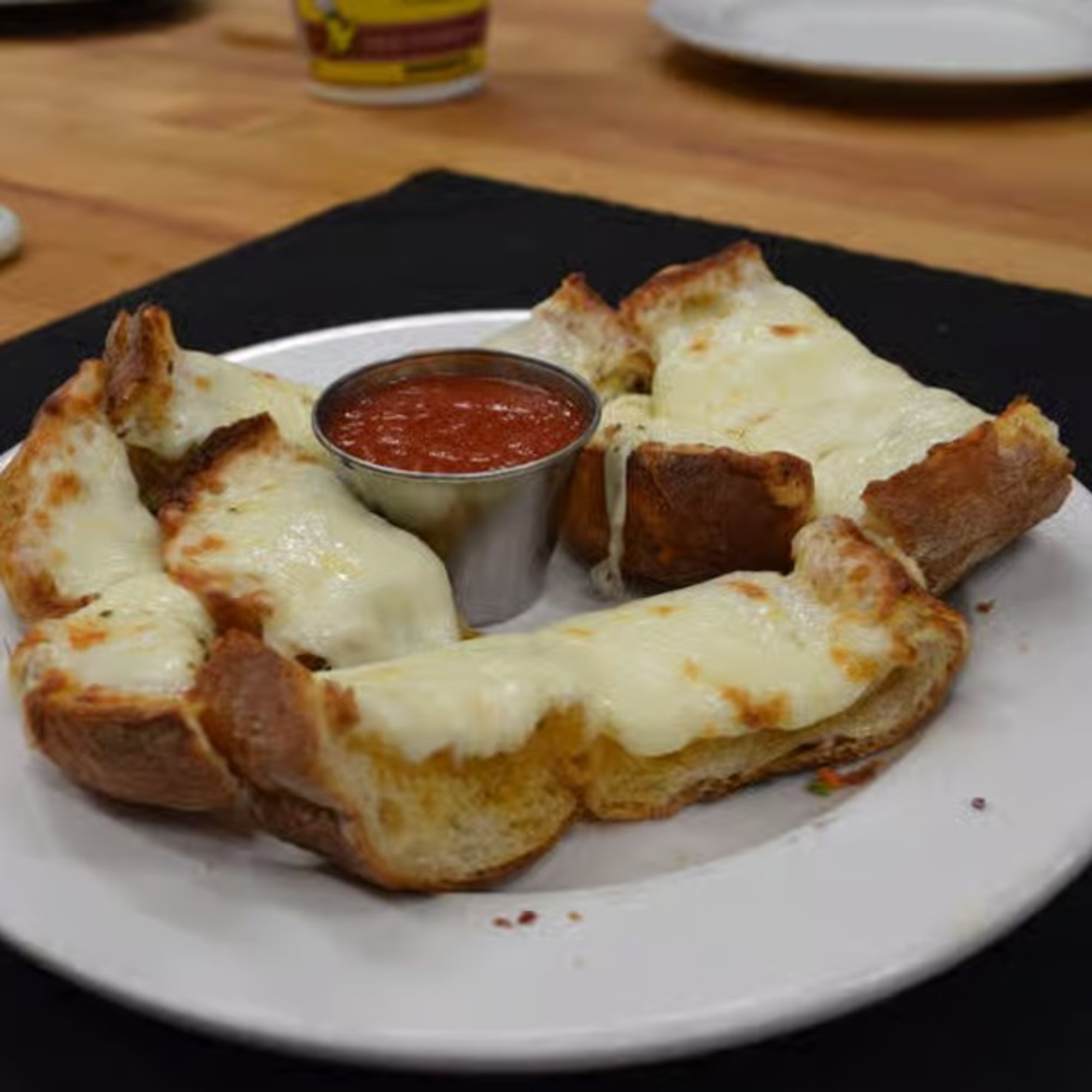 Parmesan Melted Mozzarella Garlic Bread
