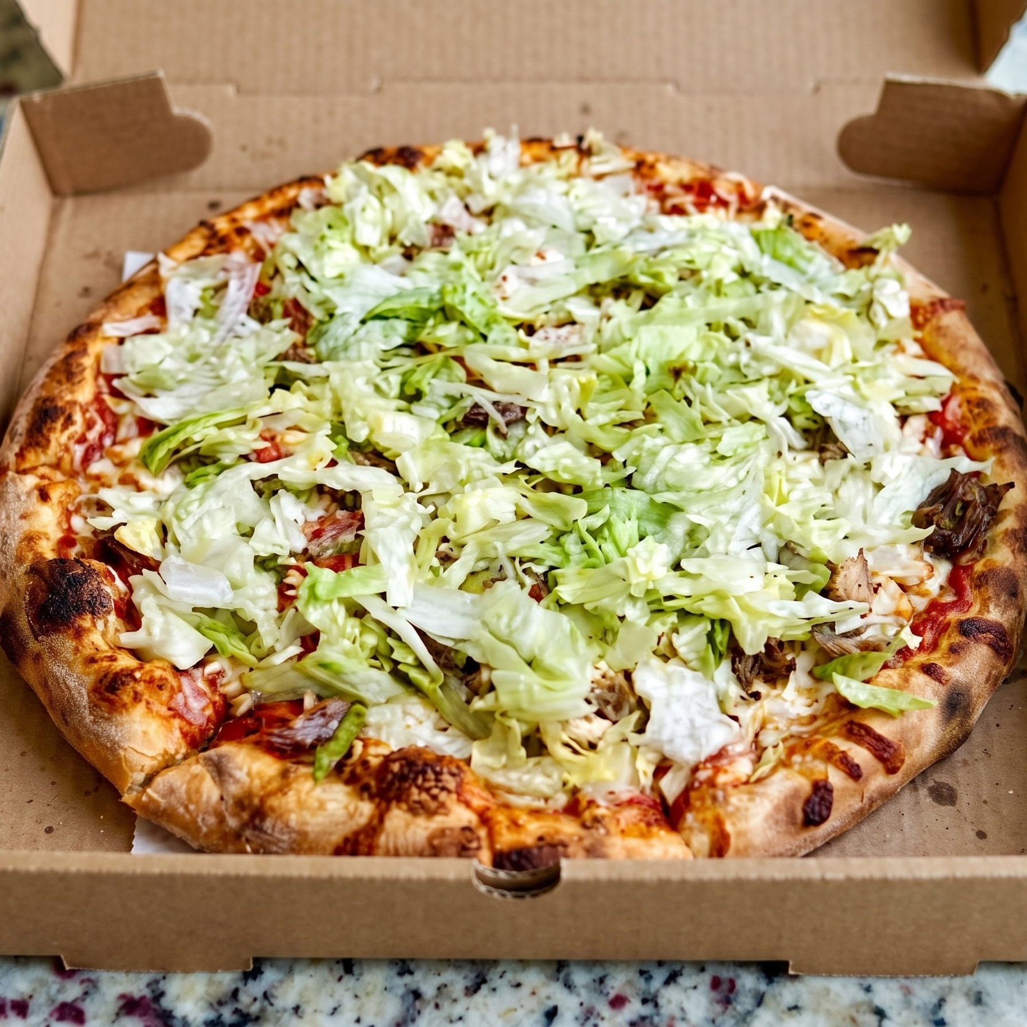Beef Taco Pizza