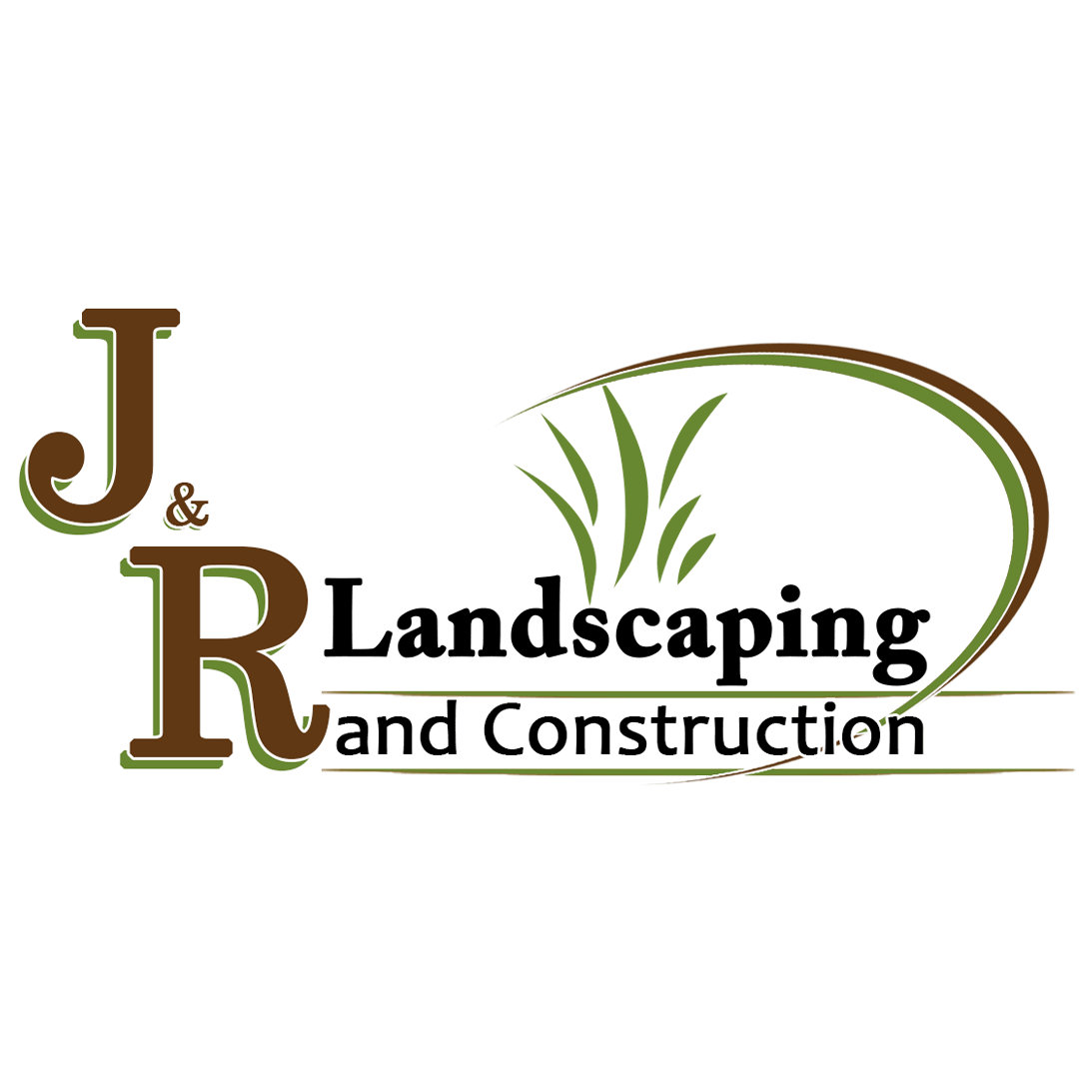 J &amp; R Landscaping and Construction Logo