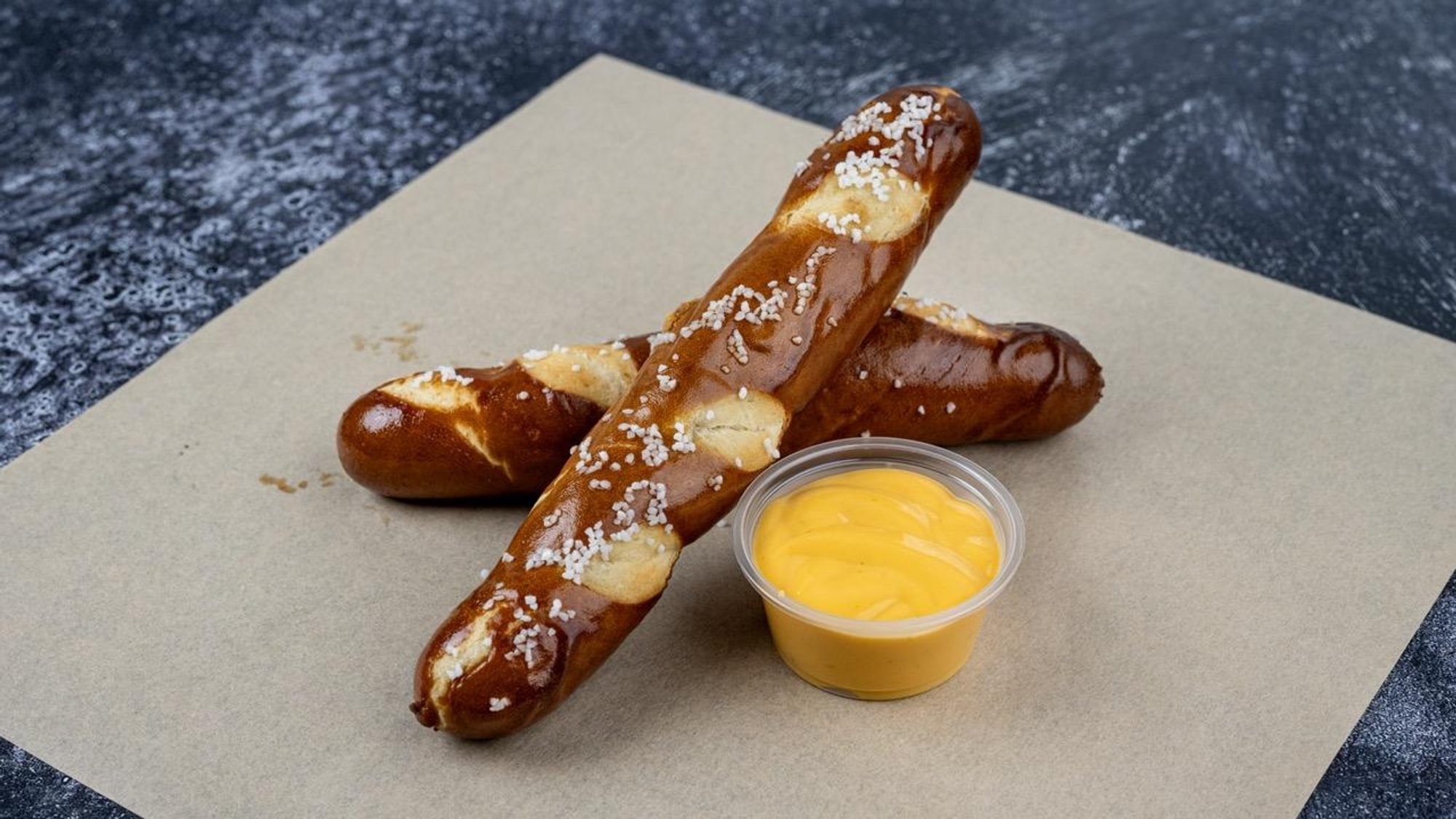 (2) Pretzel Breadsticks