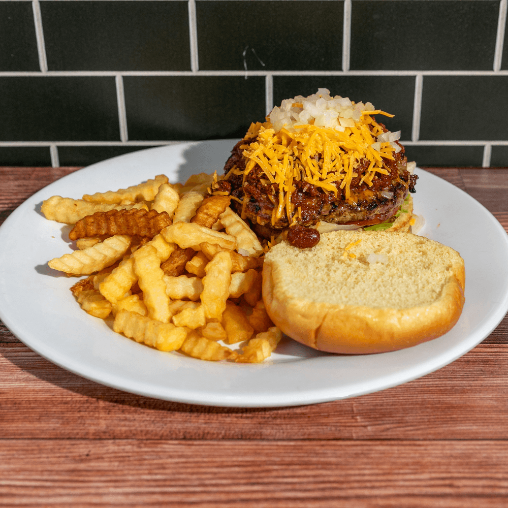Chili Cheddar Burger