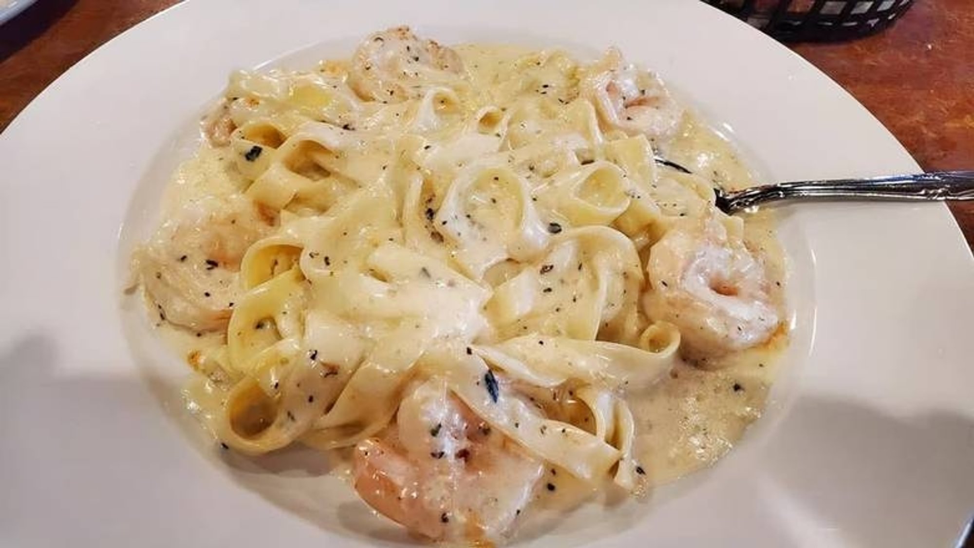 Chicken & Shrimp Alfredo