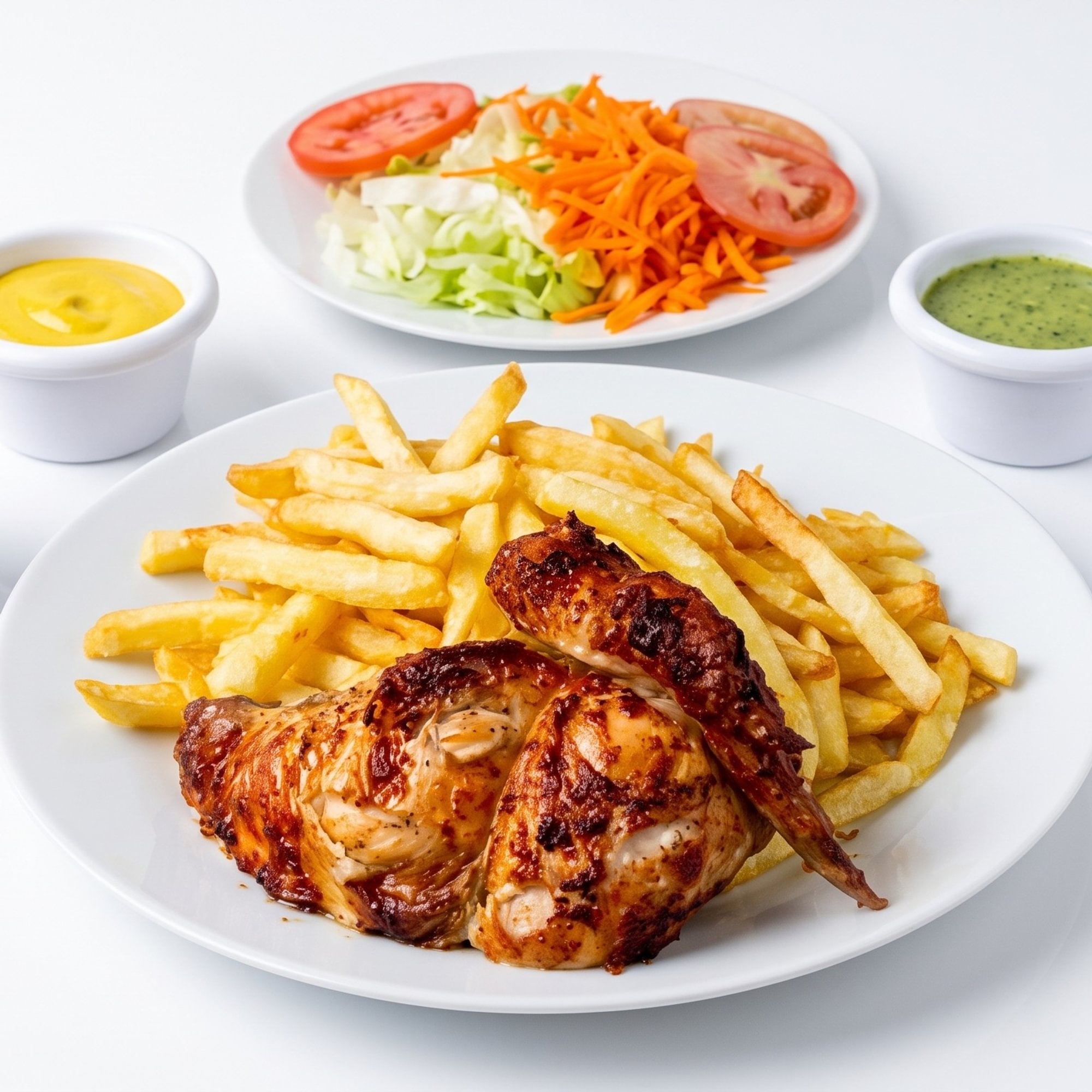 Quarter Pollo a la Brasa [Rotisserie Chicken]