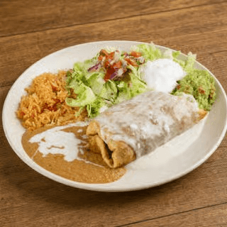 Shrimp Chimichanga