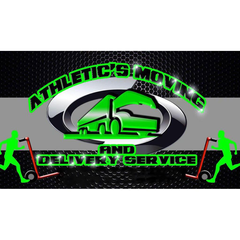 Athletic's Moving &amp; Delivery Service Logo
