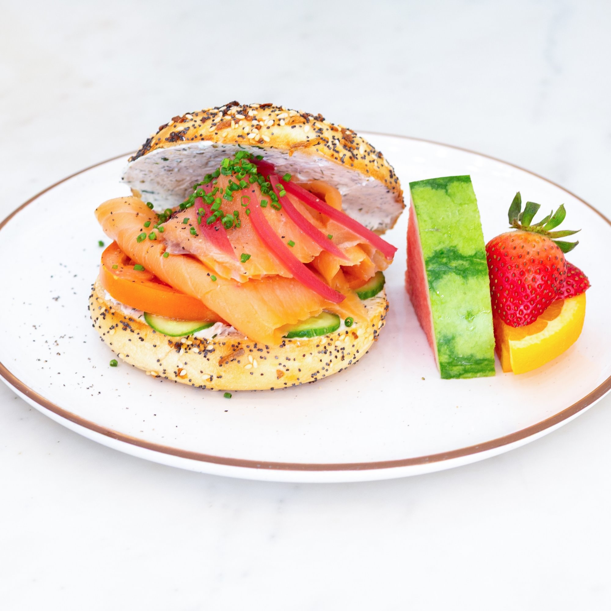 Lox Bagel