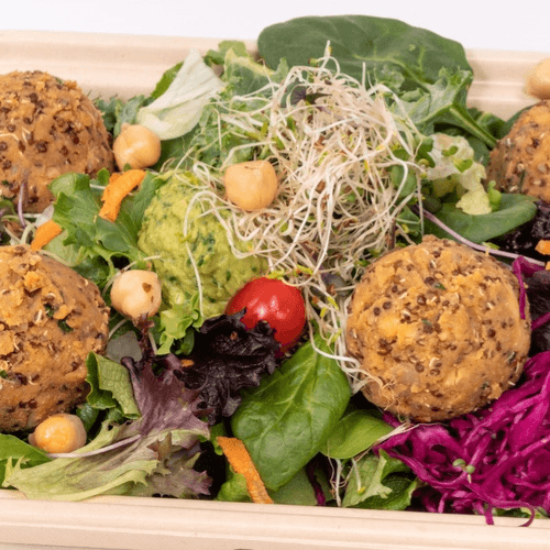 Lentil Quinoa Salad with avocado (Vegan & Gluten Free)