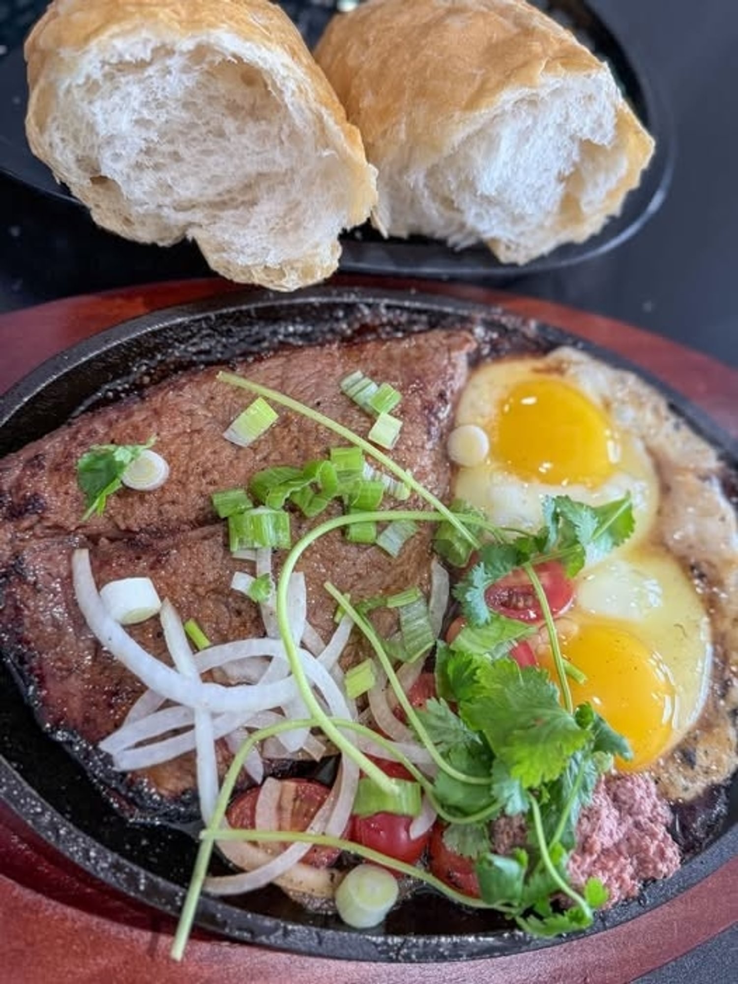 Steak and Eggs