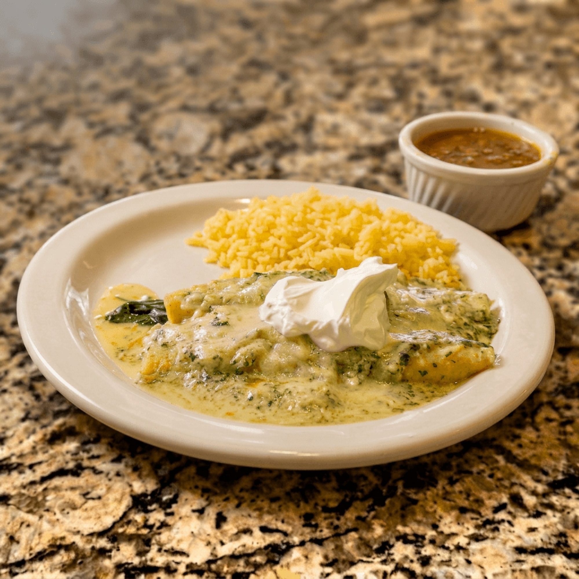 Enchiladas de Cilantro