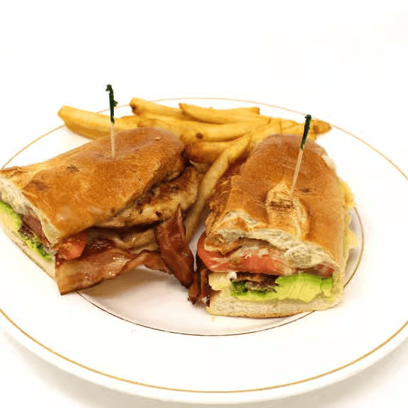 Avocado Chicken Club Sandwich