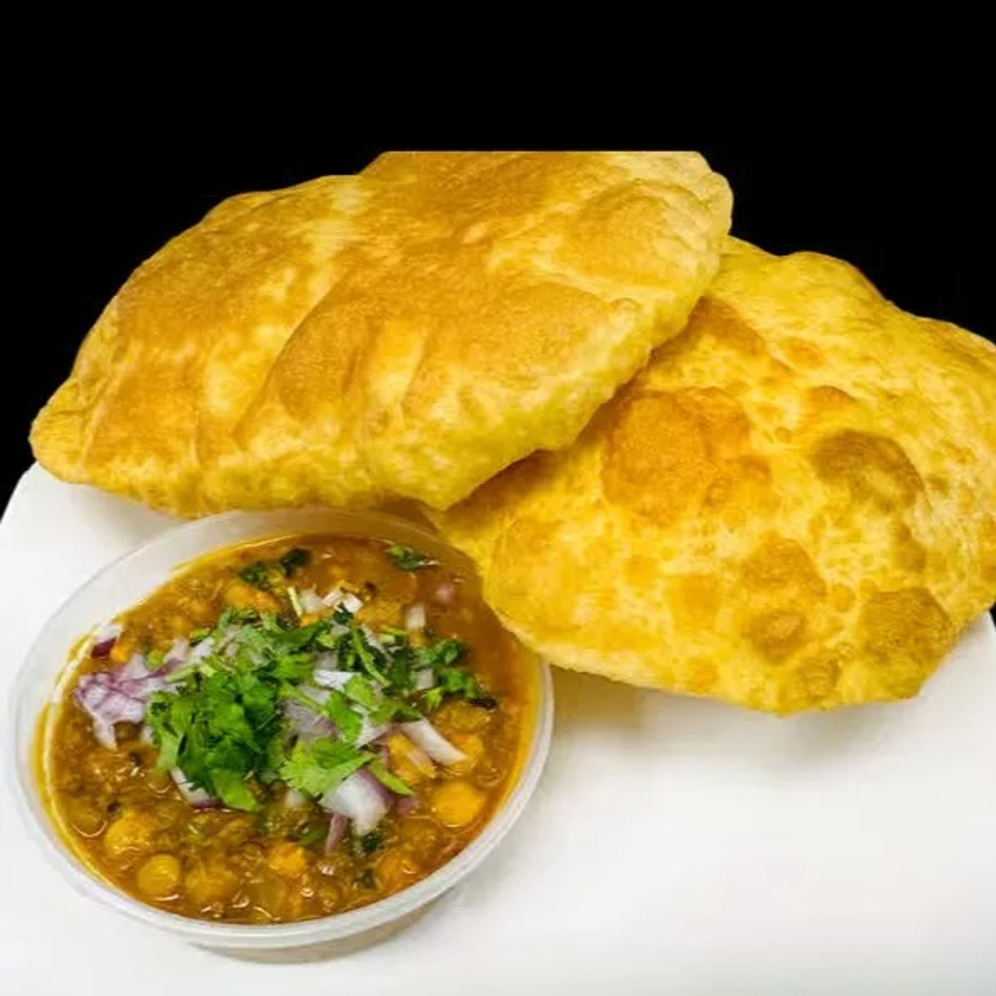 Chole Puri with Curry
