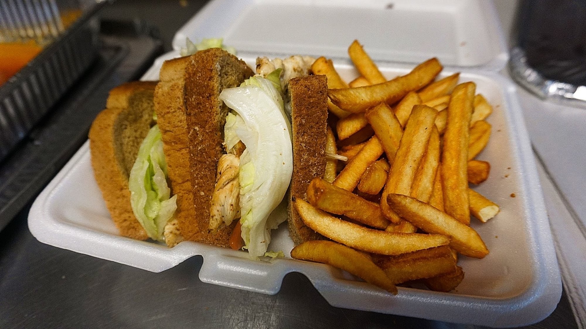 Grilled Chicken Double Decker Sandwich