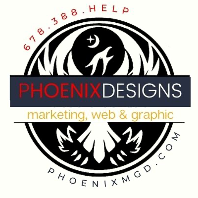 Phoenix Marketing &amp; Graphic Design Logo
