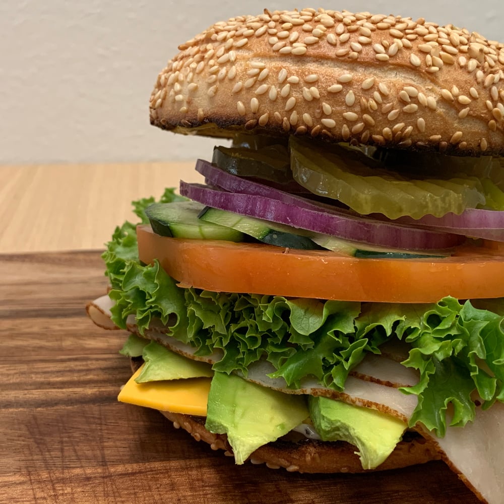 Bagel Street Club (Turkey Breast).