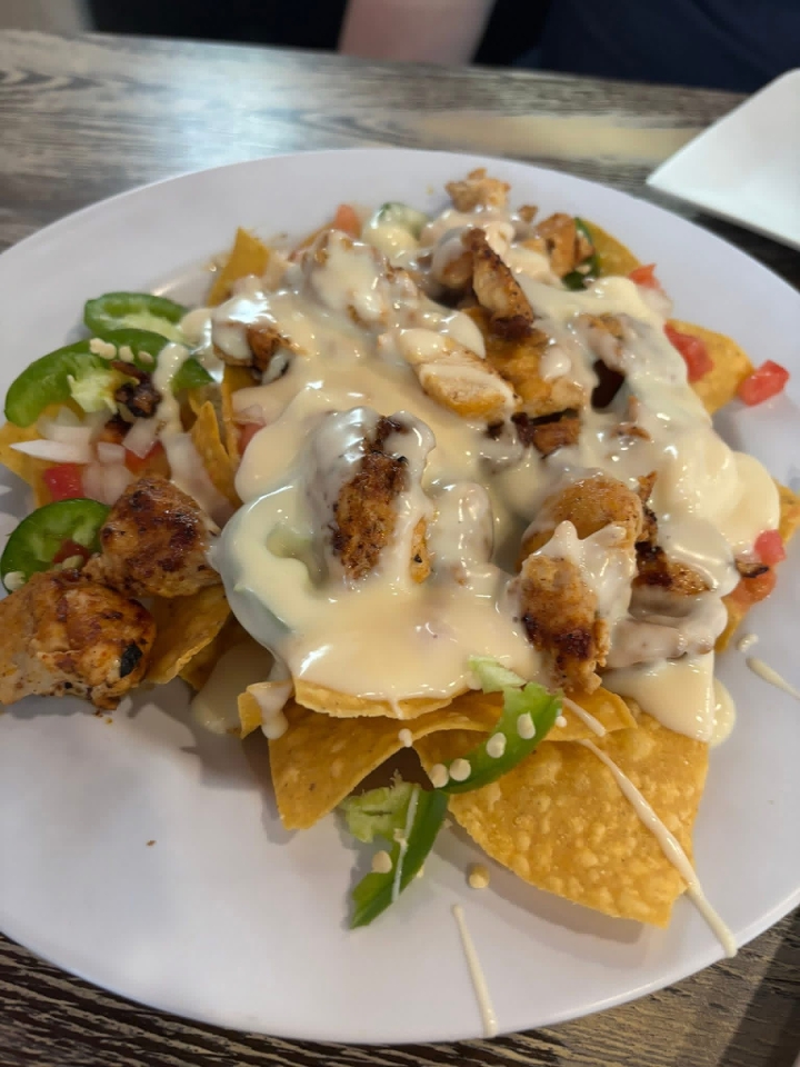 White Chicken Nachos