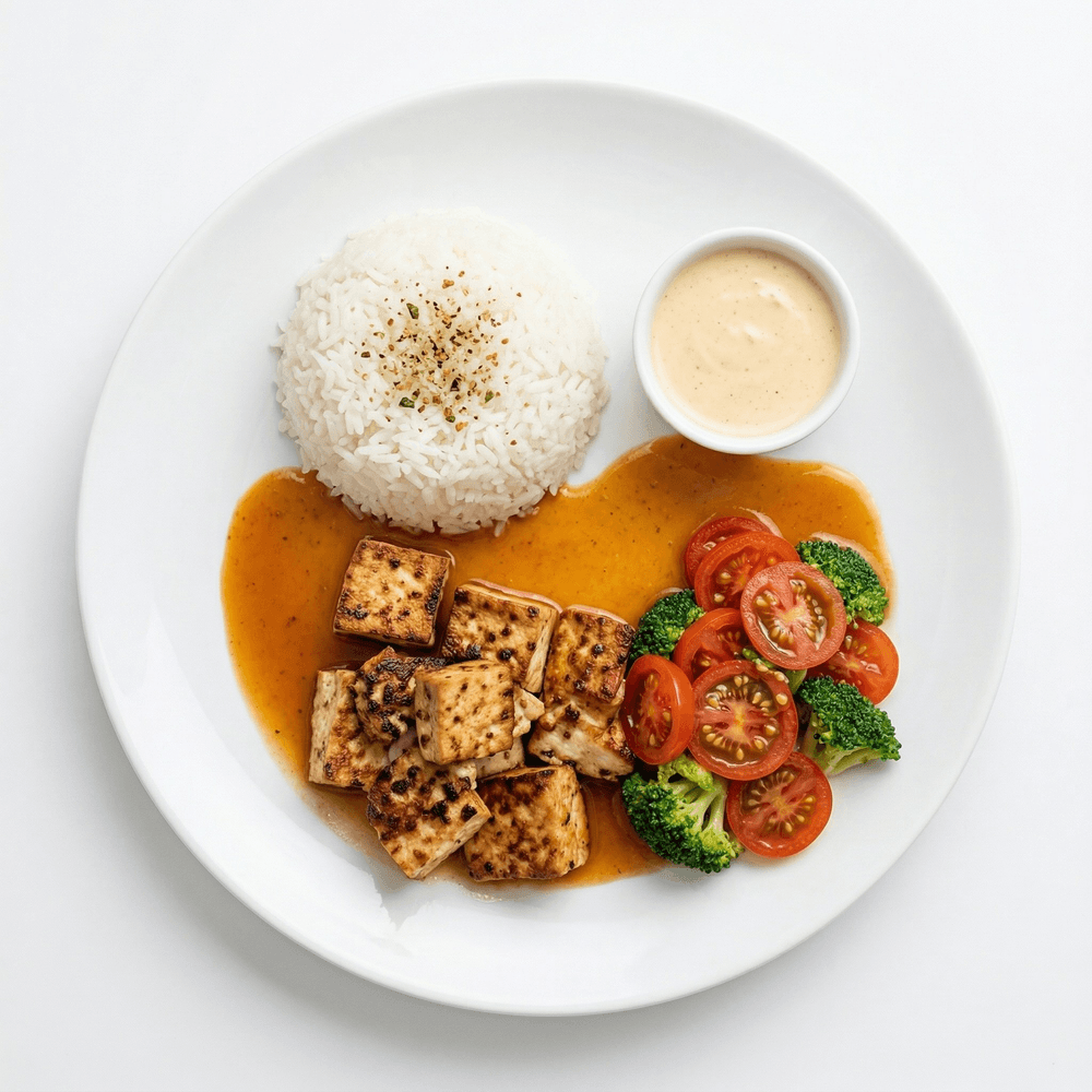 Hibachi Tofu Plate