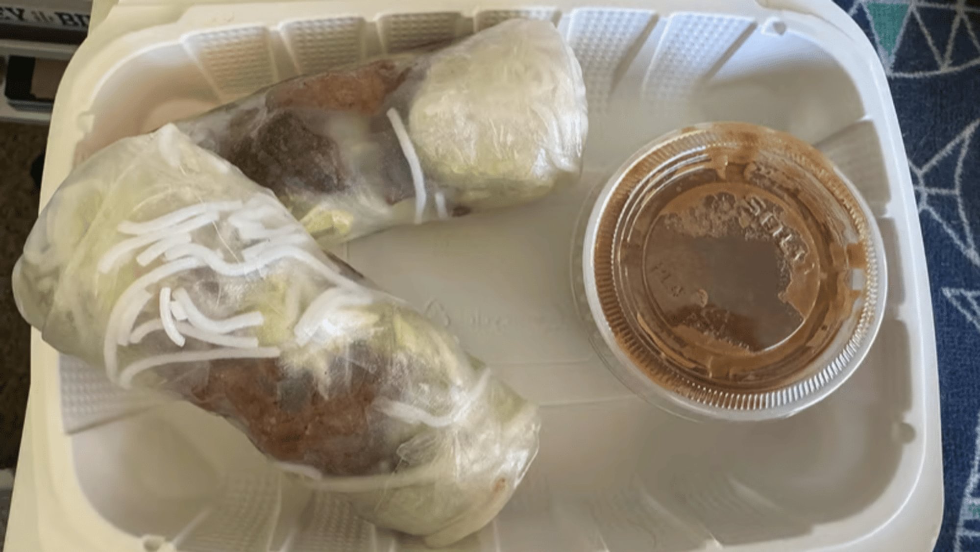 A4-Grill Pork & Vegetable Fresh Spring Rolls